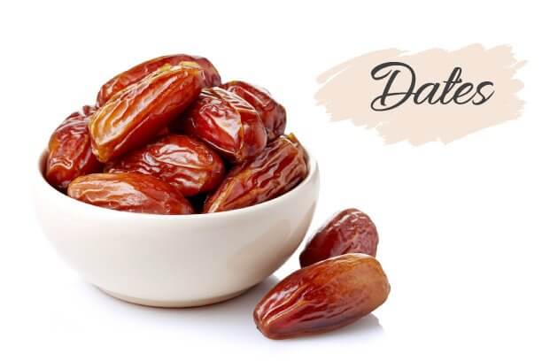 Dates are rich in iron Dates are rich in iron