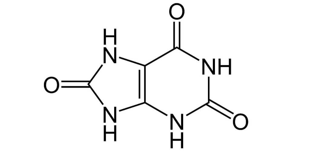 Uric acid chemical structure Uric acid chemical structure
