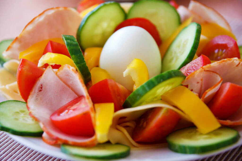 Veggie salad! Veggie salad!