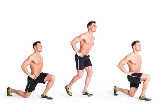 Explosive Lunges-Weight loss exercise at home Explosive Lunges-Weight loss exercise at home