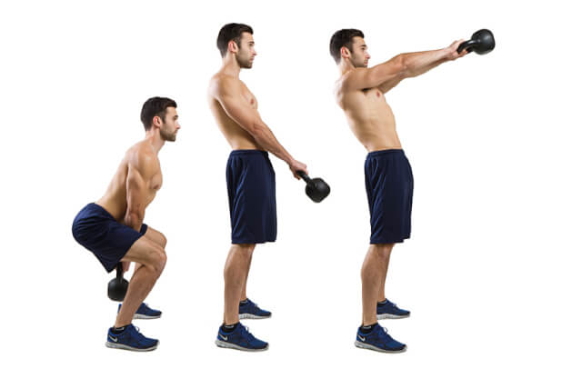 Kettlebell Swings - Weight loss exercise Kettlebell Swings - Weight loss exercise