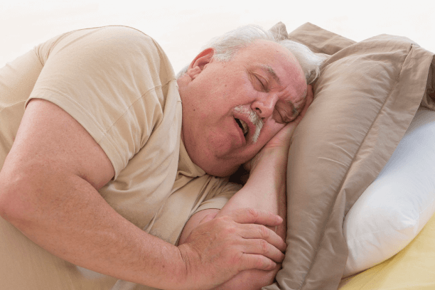 Lethargic old man Lethargic old man