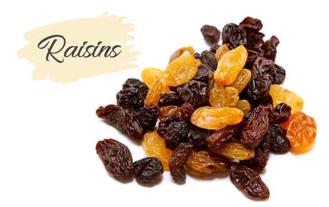 Raisins: Iron Rich Food Raisins: Iron Rich Food