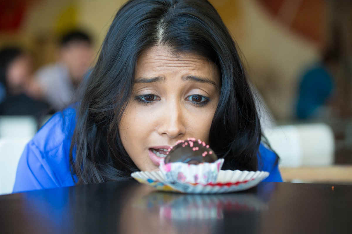healthy new year Stay away from tempting foods